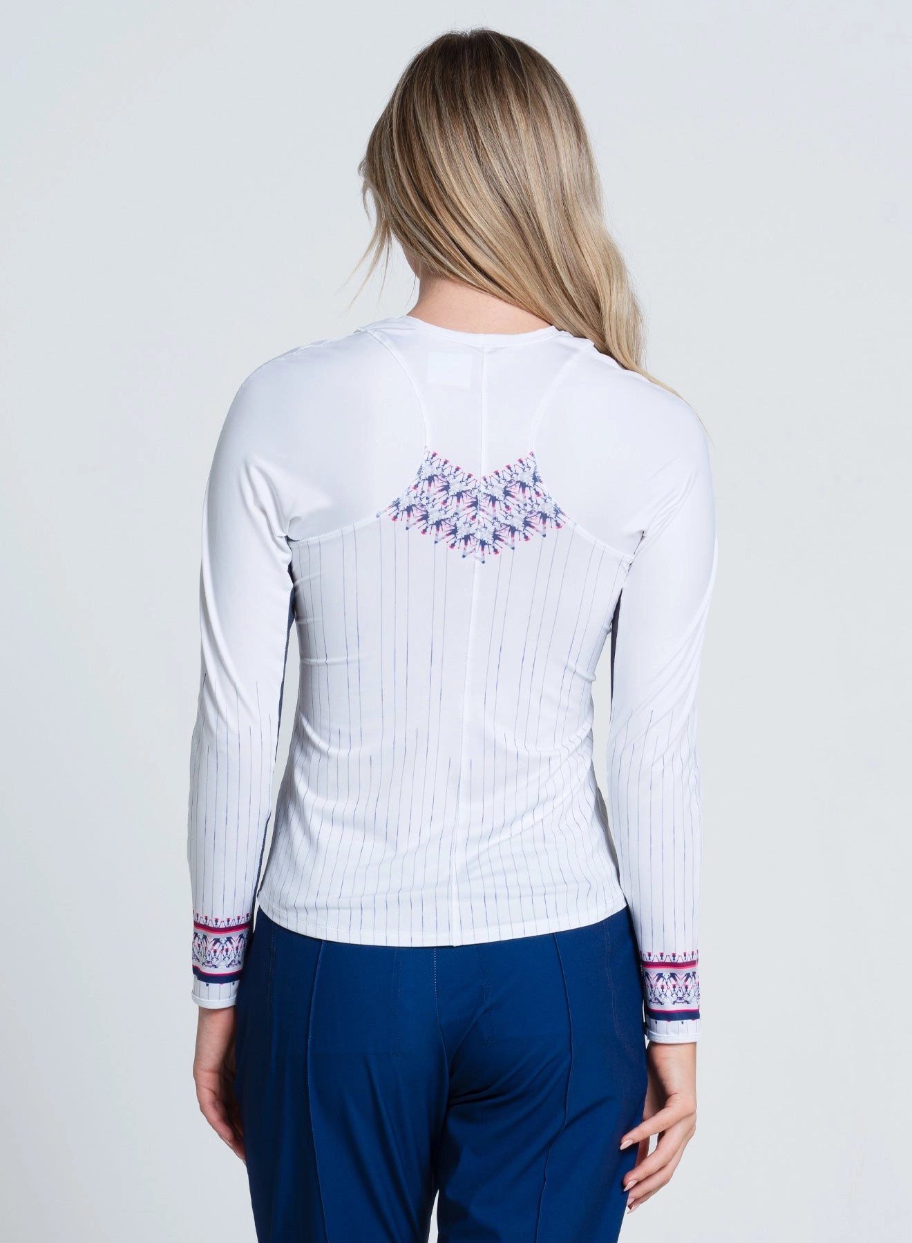 simple design Recycled Polyester Fabric The Berry Buzz Long Sleeve