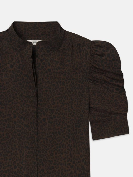 NonFade Dye Thermal Insulation The Gillian Top Leopard