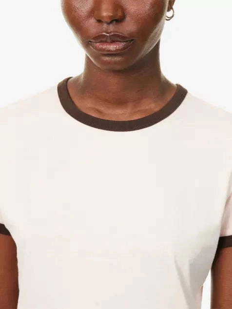 SecurePockets The Ringer Baby Tee Light Pastel Pink