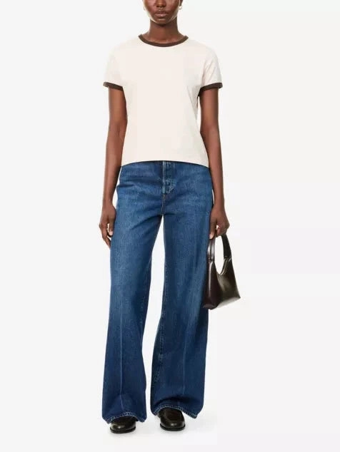 The Ringer Baby Tee Light Pastel Pink MultiPurposeUtility Anti Static Cloth Blend