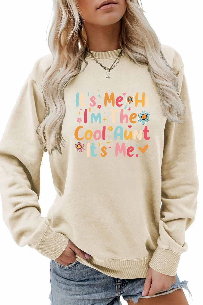 WOMEN LETTERING PRINT LOOSE FIT PULLOVER TOP Stylish T-shirt Anti Pill Finish