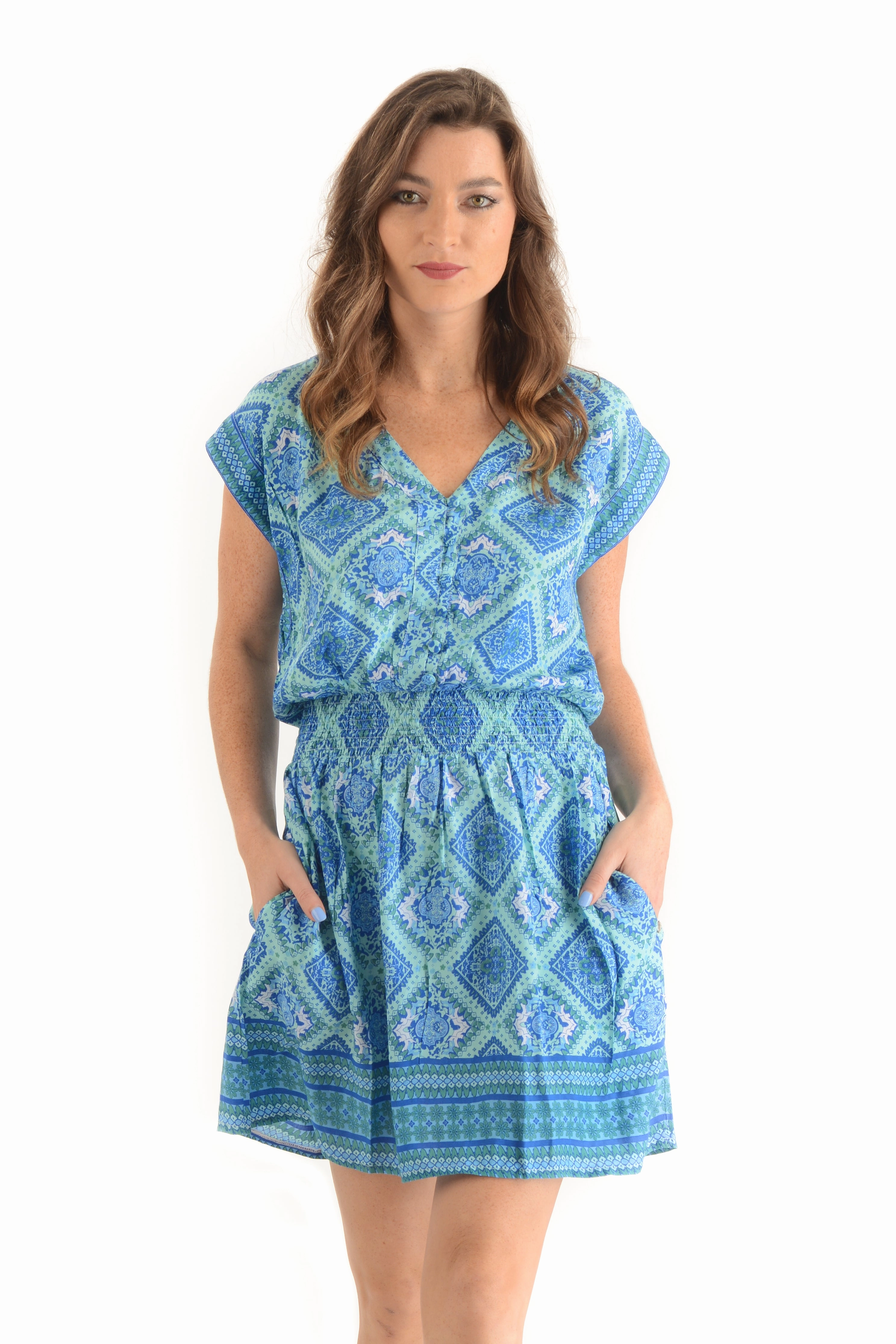 QuickReleaseClasp Anna Dress / Aqua Diamond