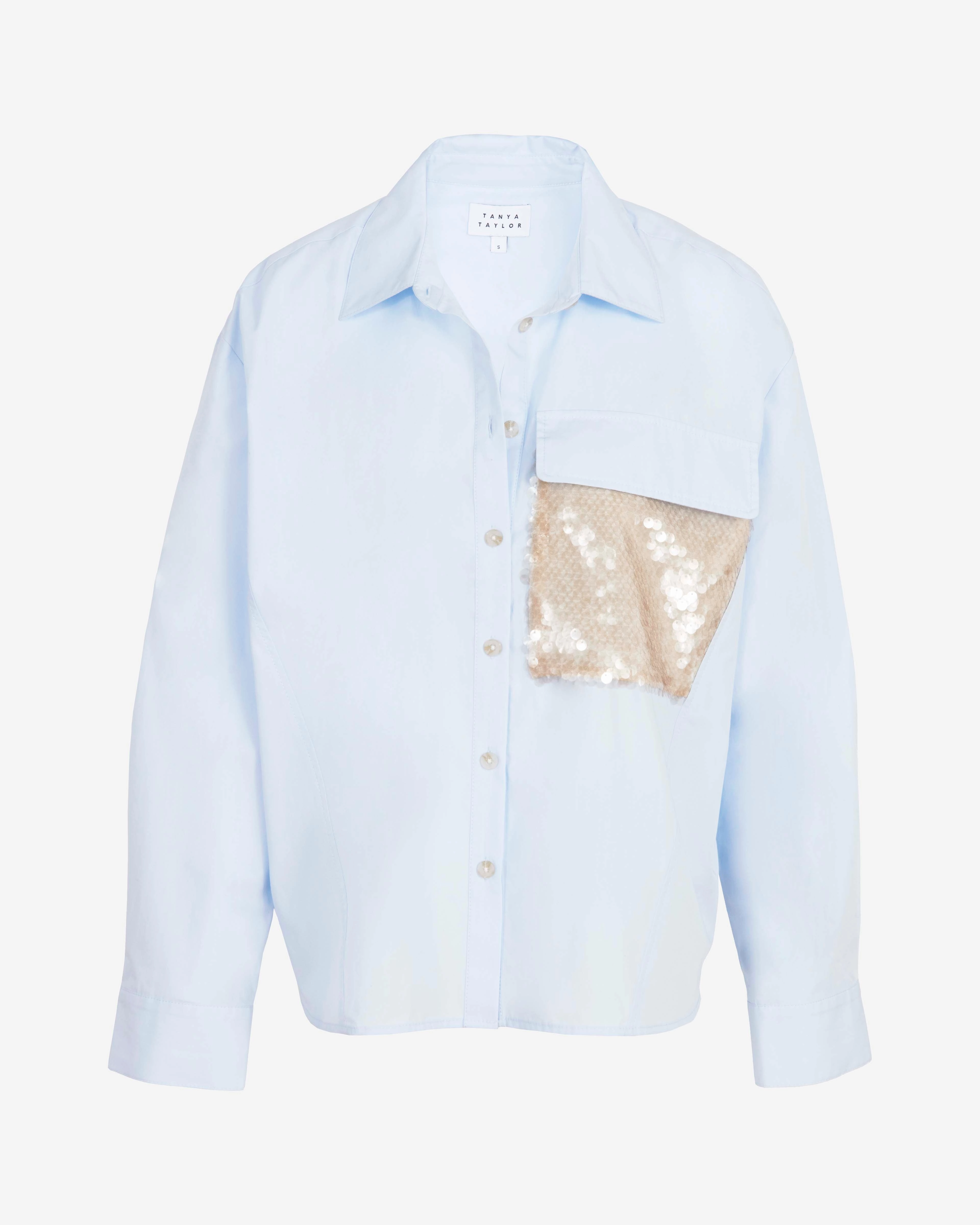 LowProfileZipperSystem UV Protective Layer Topher Sequin Top