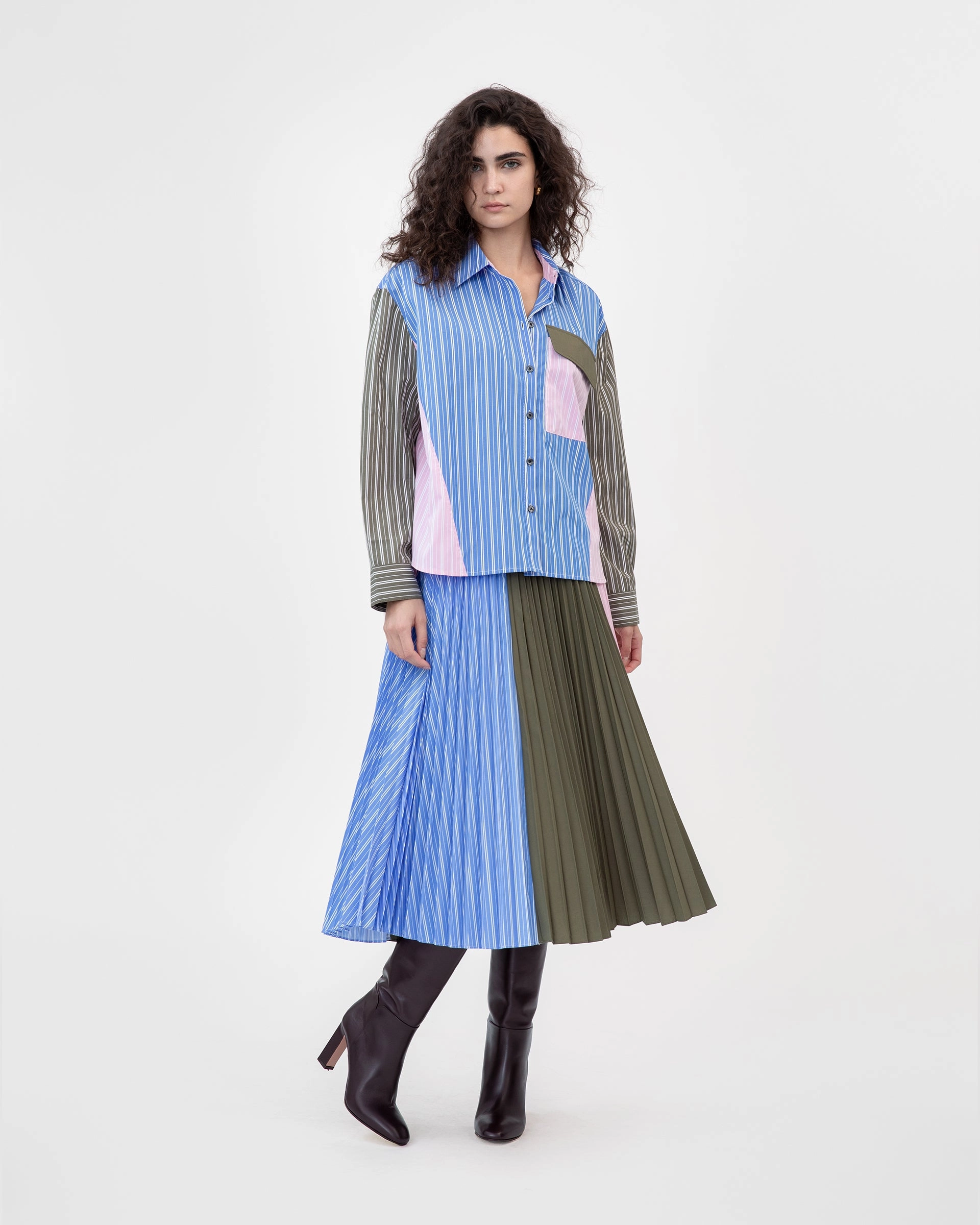 Topher Stripe Top Eco Friendly Dye Durable Reinforced Shoulders