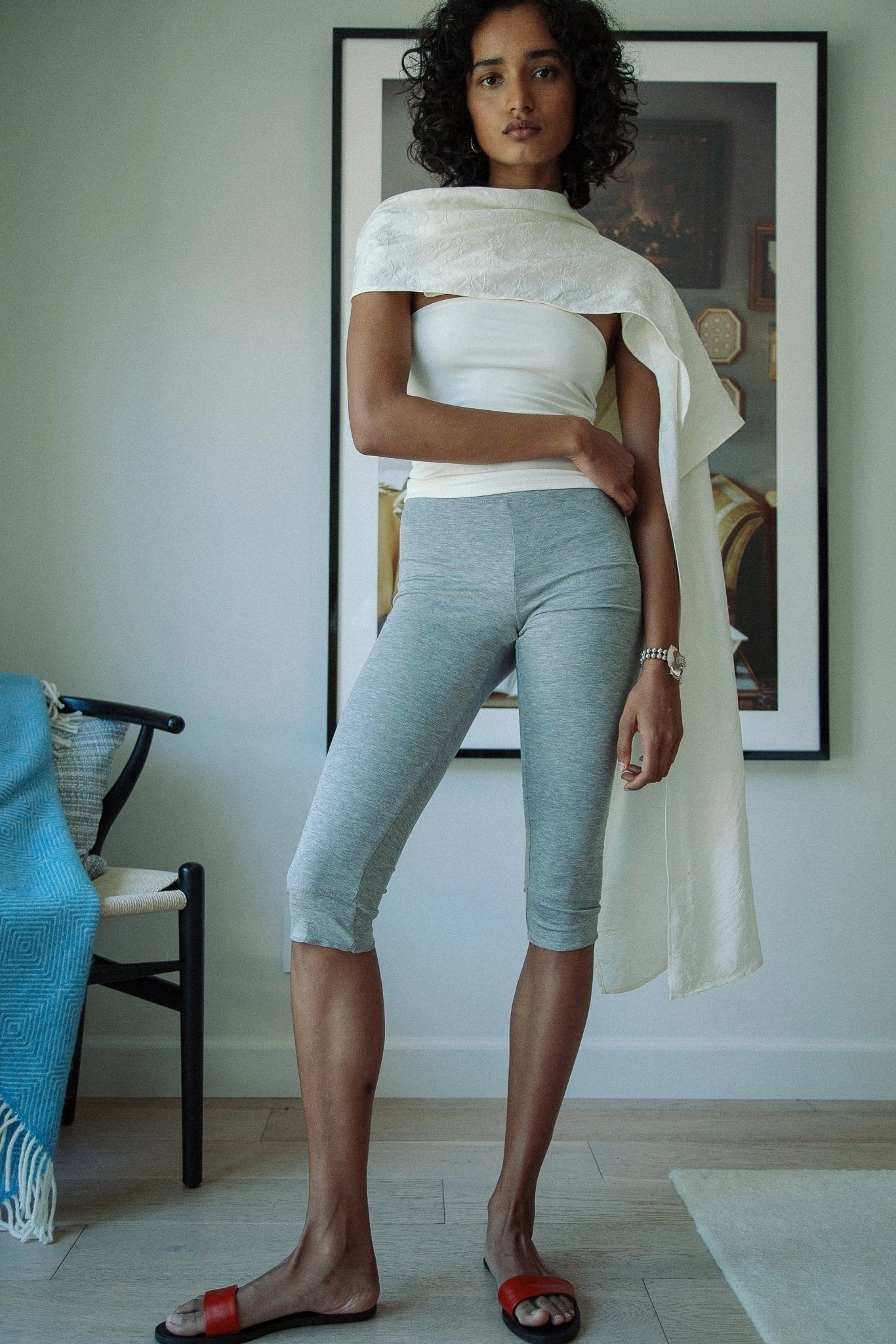 DoubleLayered VentedBack TORA CAPE TOP