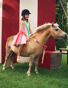 Nordic Plain One Shoulder Woven Dress-Multi Spot