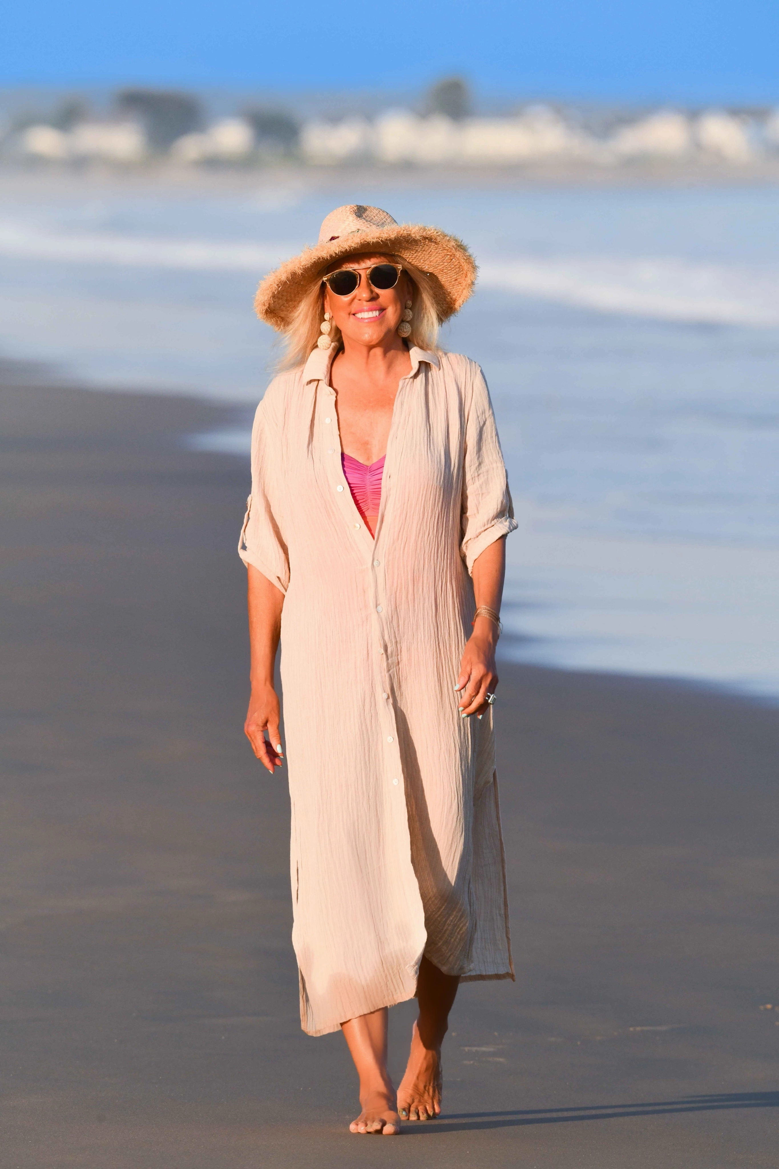 Tulum Dress / Tan Tailored Elegance