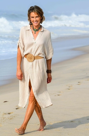 Tulum Dress / Tan Perfect Layers