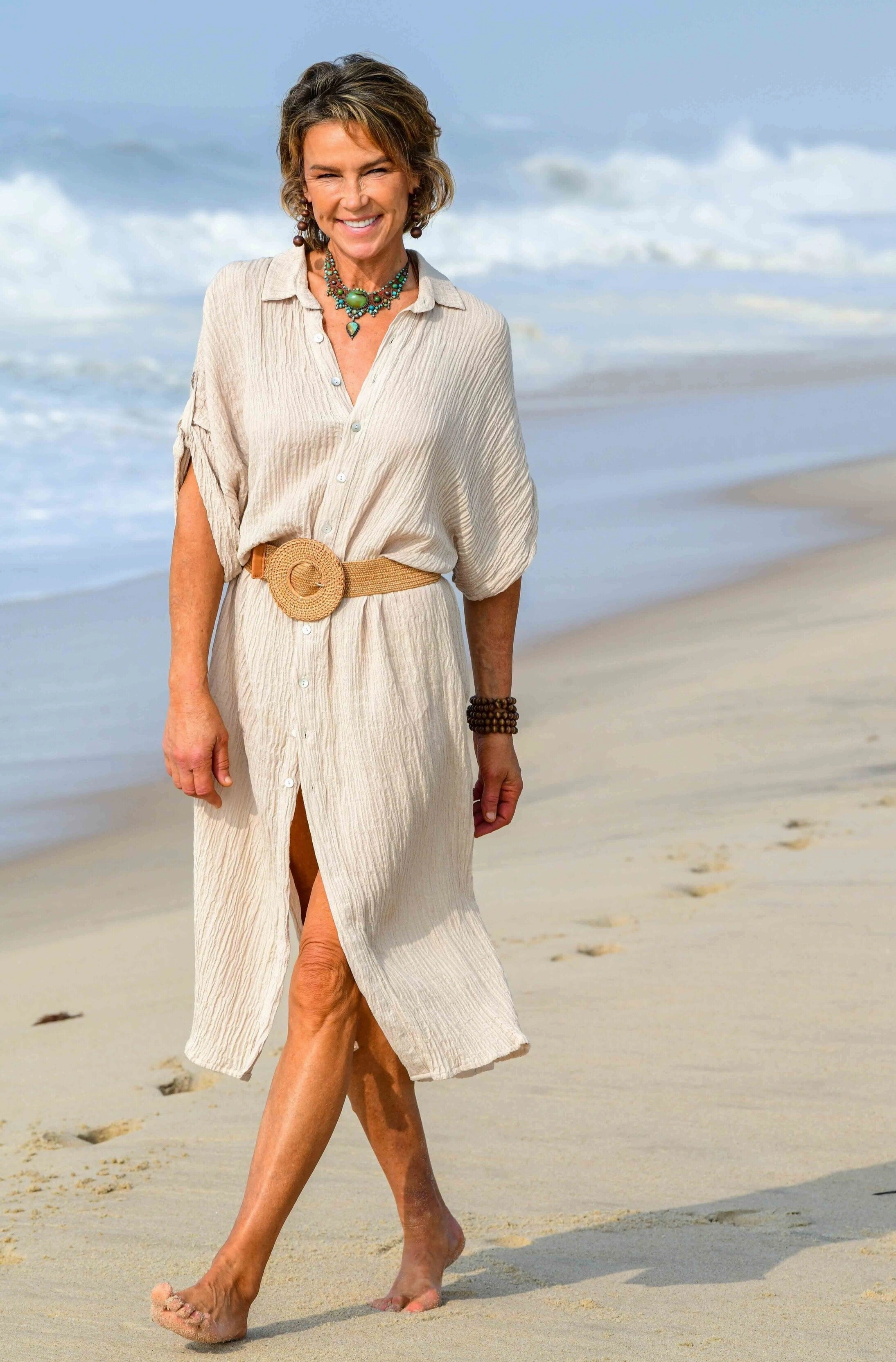 Tulum Dress / Tan Perfect Layers