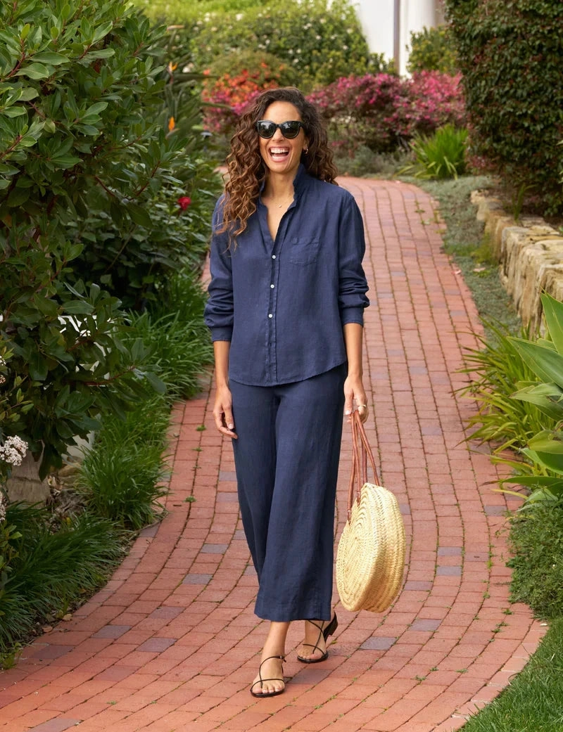 retro look NonSlip Grip Tape Tuscany Getaway Set Washed Linen Navy