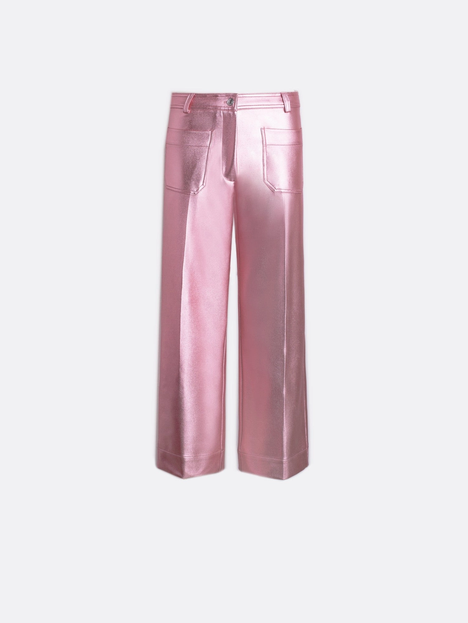 METALLIC PANTS Secure Waistband Moisture Wicking Fabric