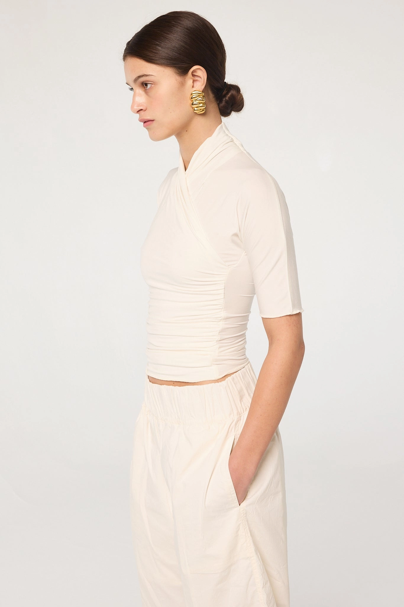 NonChafing Fabric Fashionable Style FELIX SHORTSLEEVE TOP