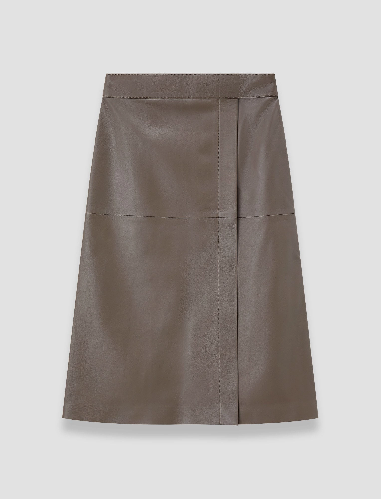 Water Resistant Svres Nappa Leather Skirt