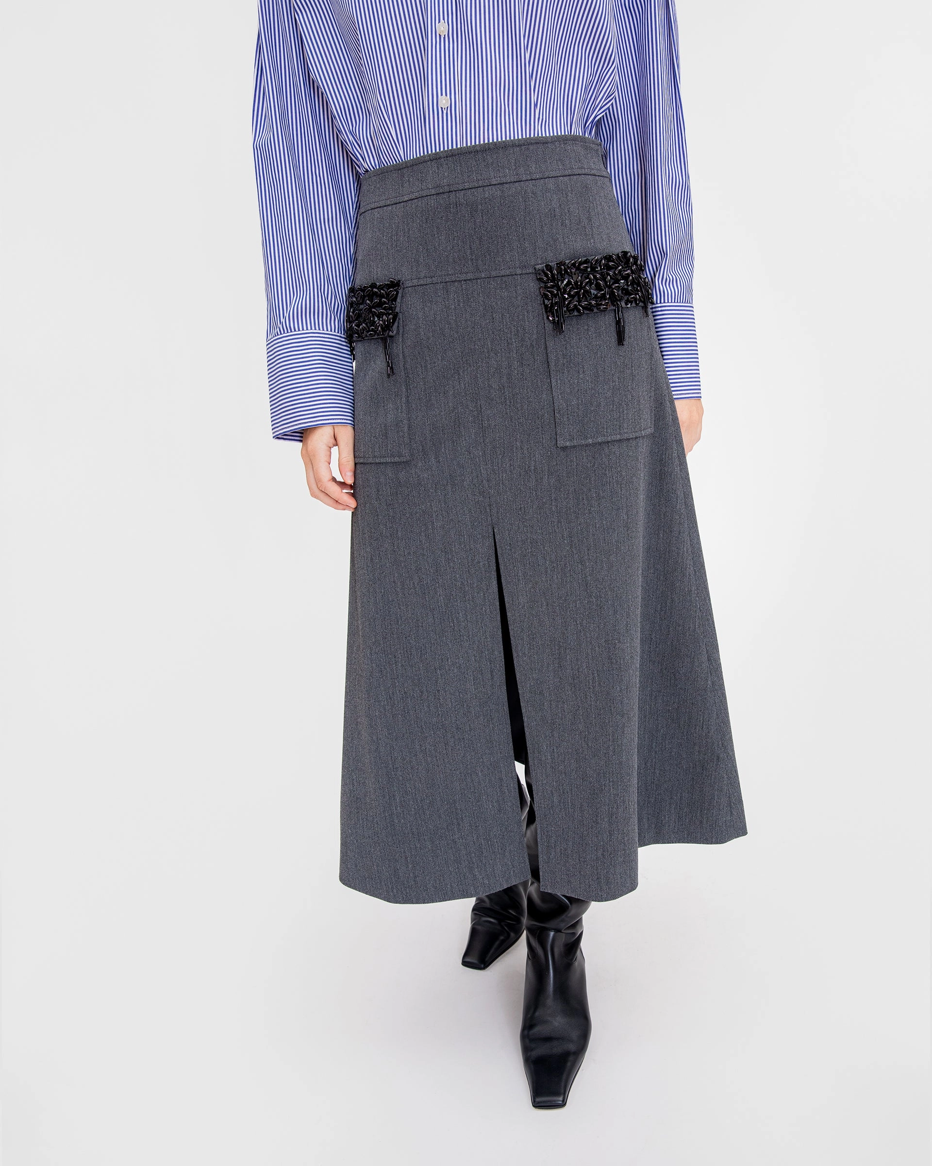 Elastic Free Cuffs RipstopFabric Cameron Skirt