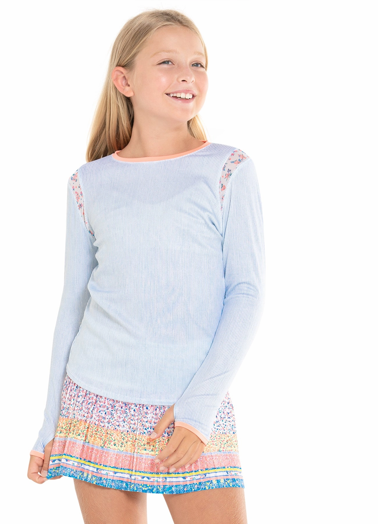 Smooth Interior Lining Easy to Wear Blossom Long Sleeve