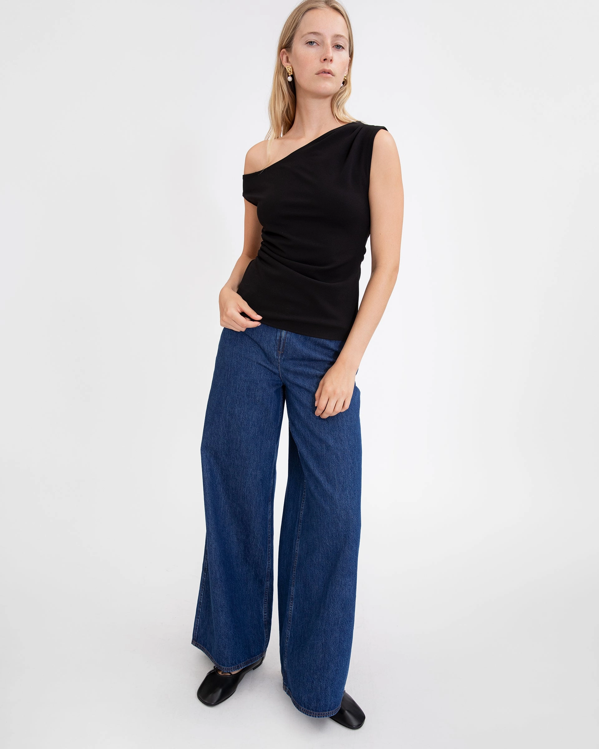 Stretch waistband Sustainable Manufacturing Process Gio Top