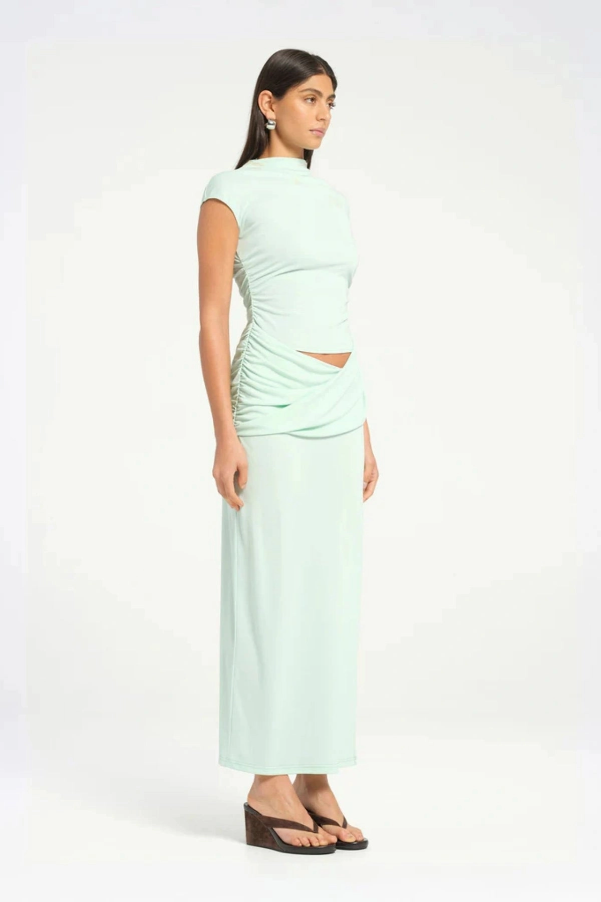 Timeless boho dress Sister Charm Royce Maxi Dress Aqua