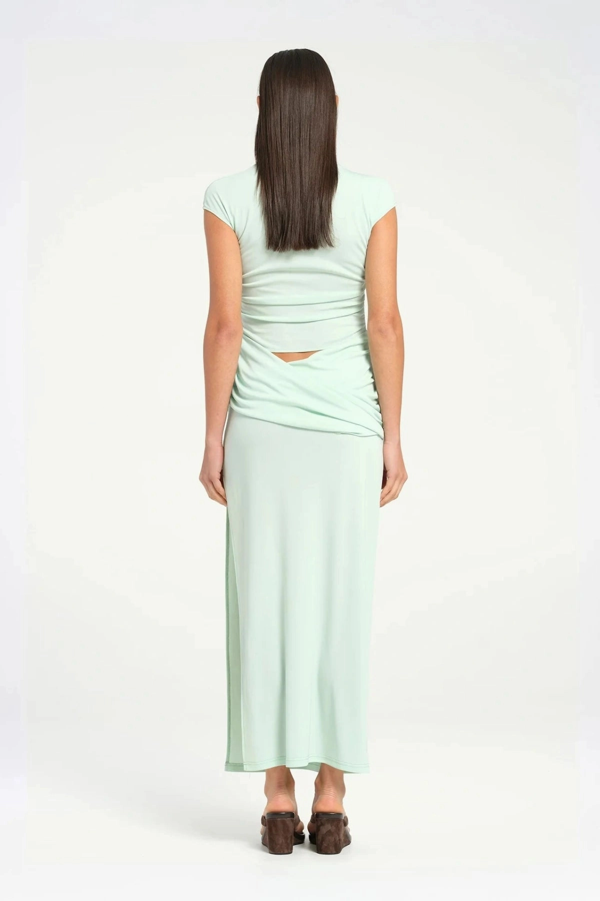 Dreamy Motion Chill Wear Royce Maxi Dress Aqua
