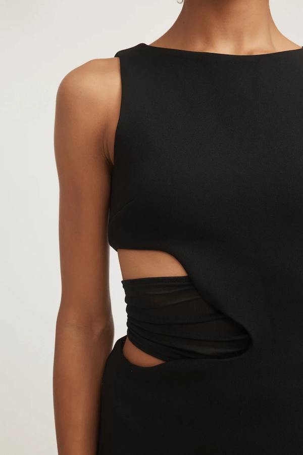 Valentina Dress Black Timeless Trend