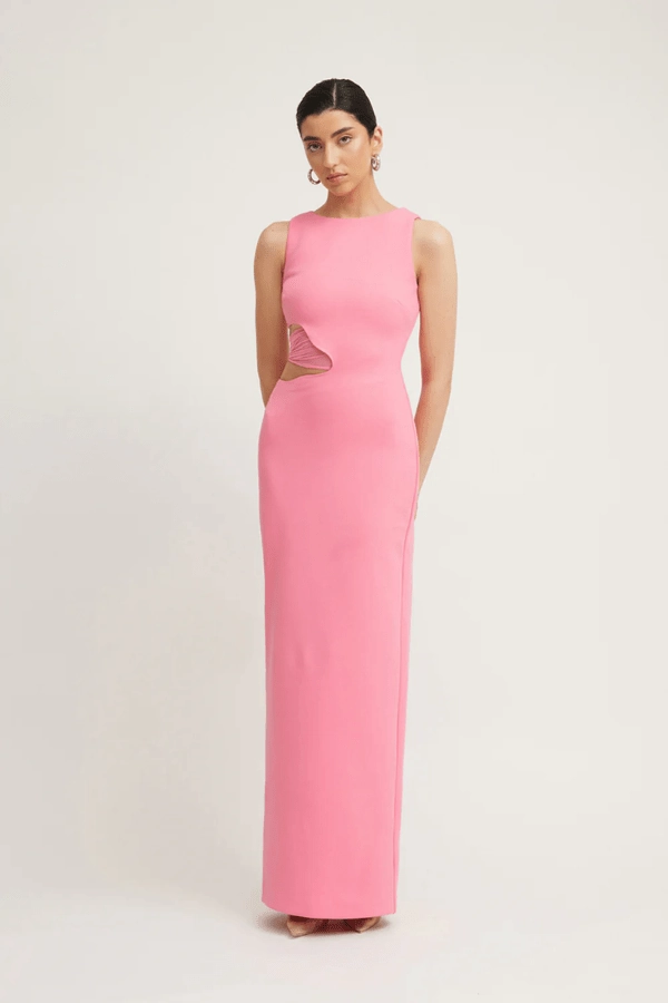 Valentina Dress Rouge Pink BiasCutSilhouette