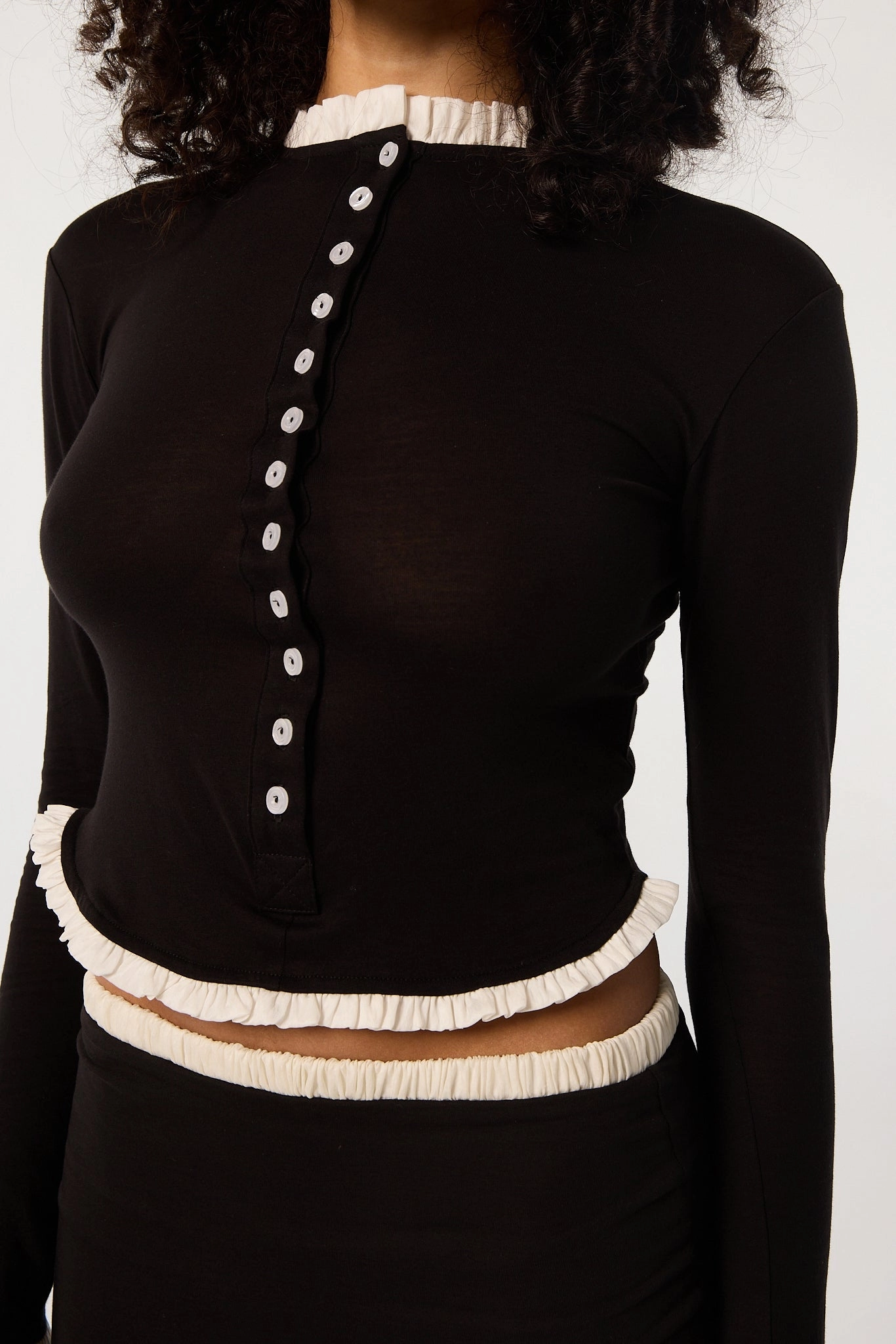 DOLINO TOP Contrast Stitching