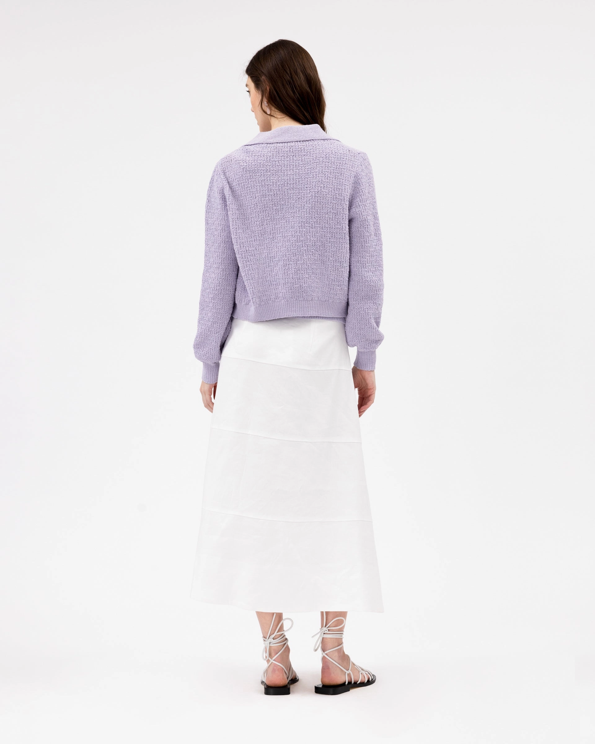 Veronica Cardigan Interlock Knit AntiPillTreatment