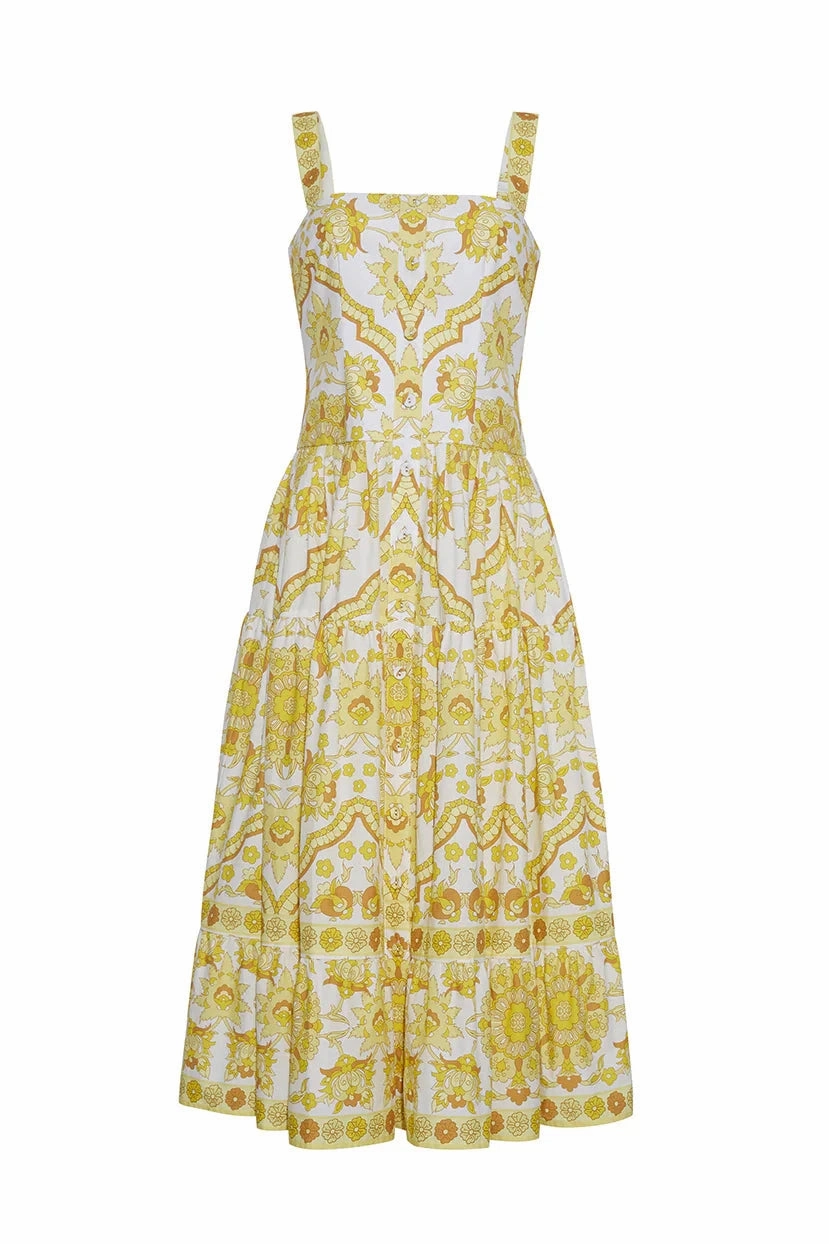 ReversibleStyle Margarita Dress Mystic Yellow