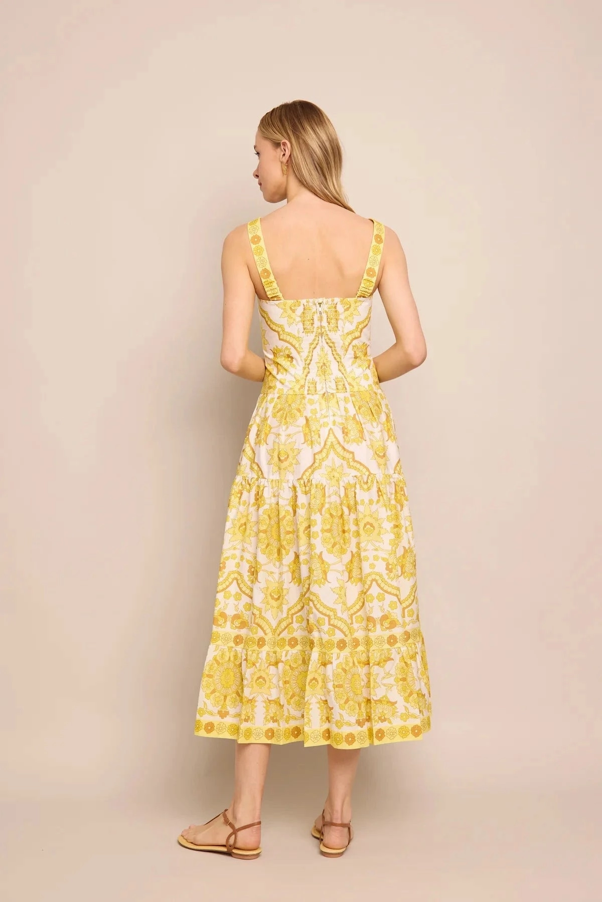 Margarita Dress Mystic Yellow Influencer-Style