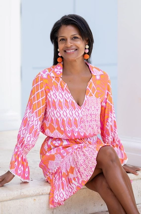 Urban Motion Mia Dress / Flamingo