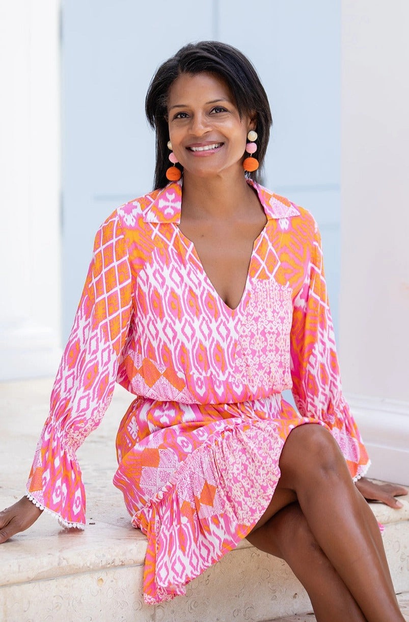 Urban Motion Mia Dress / Flamingo