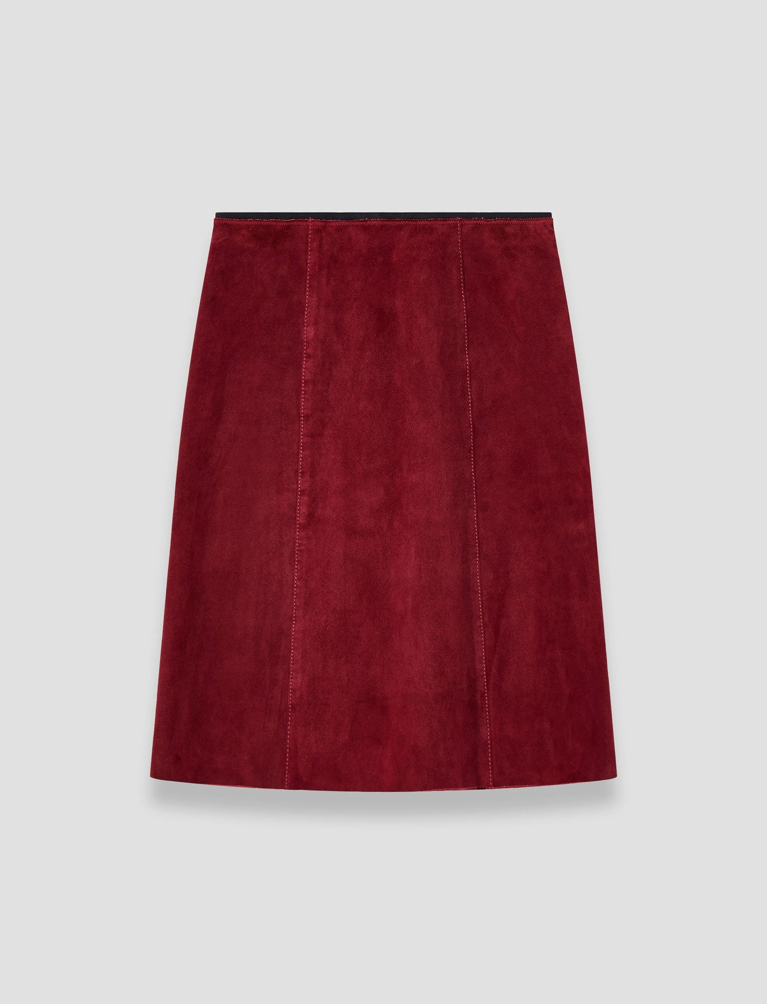 Nicole Suede Stretch Skirt Future Fashion Stretch Waist