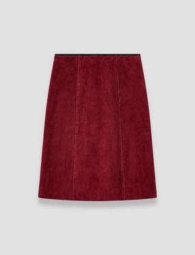Nicole Suede Stretch Skirt Future Fashion Stretch Waist