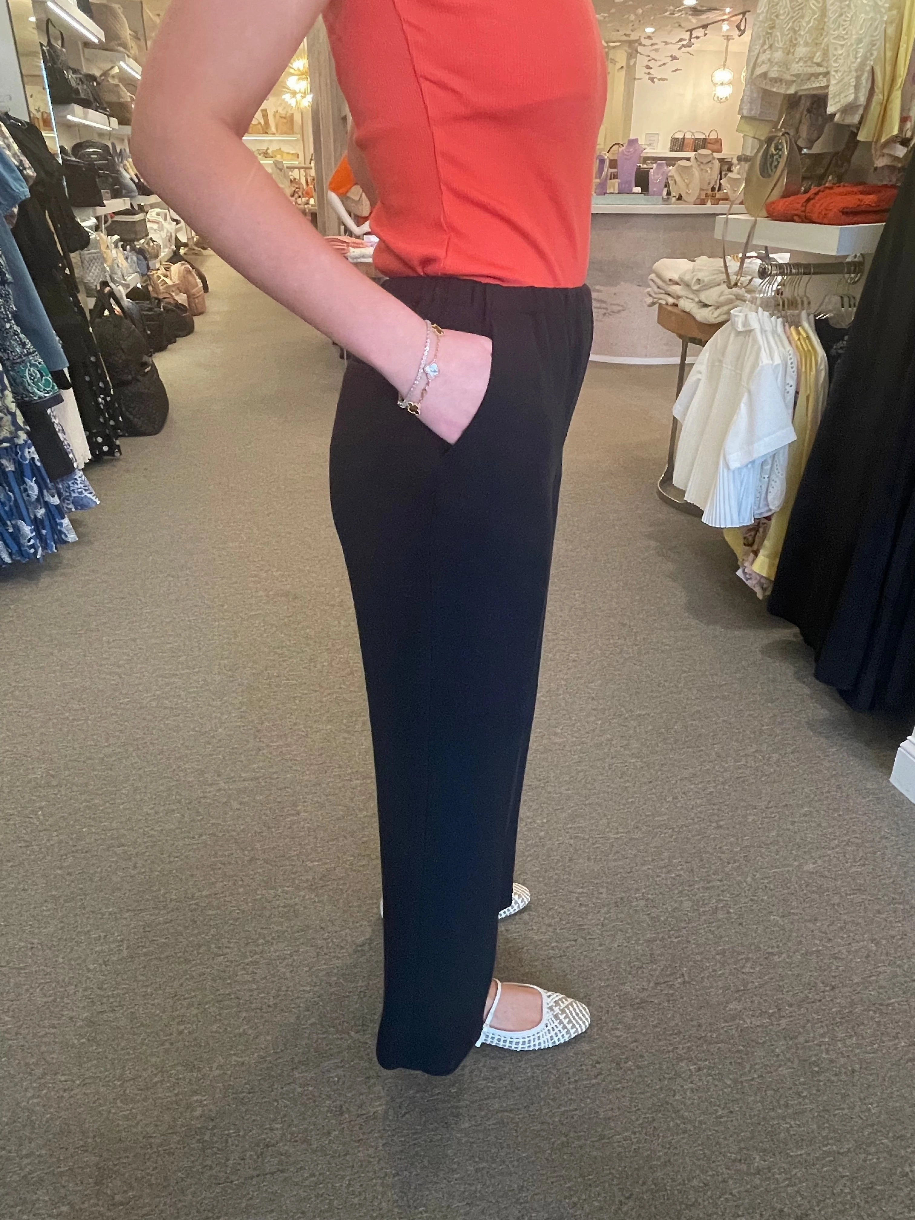 UltraSoftLining Unrestricted Movement Cillian Straight Pant Black