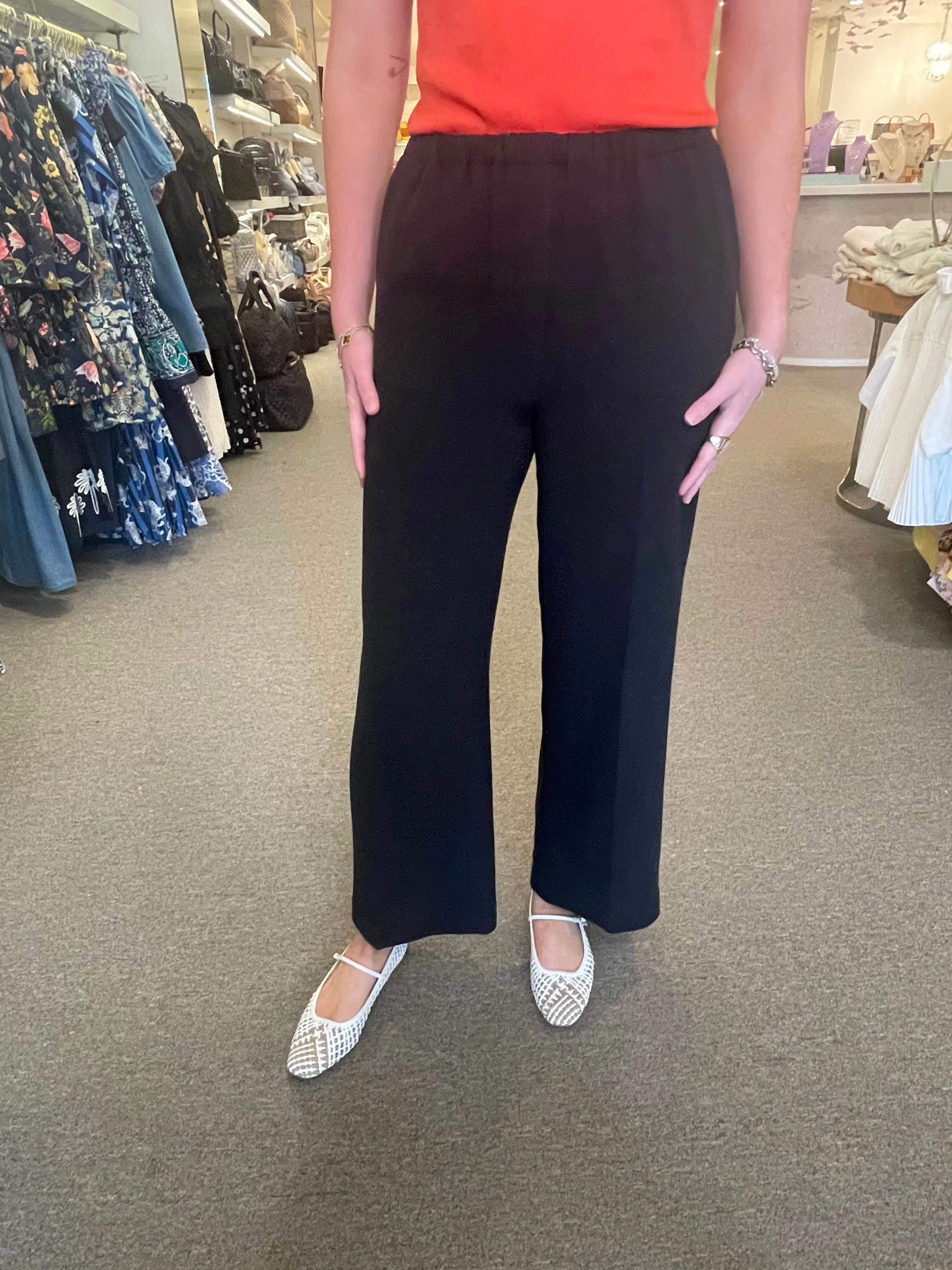 Cillian Straight Pant Black ExtendedSizeRange