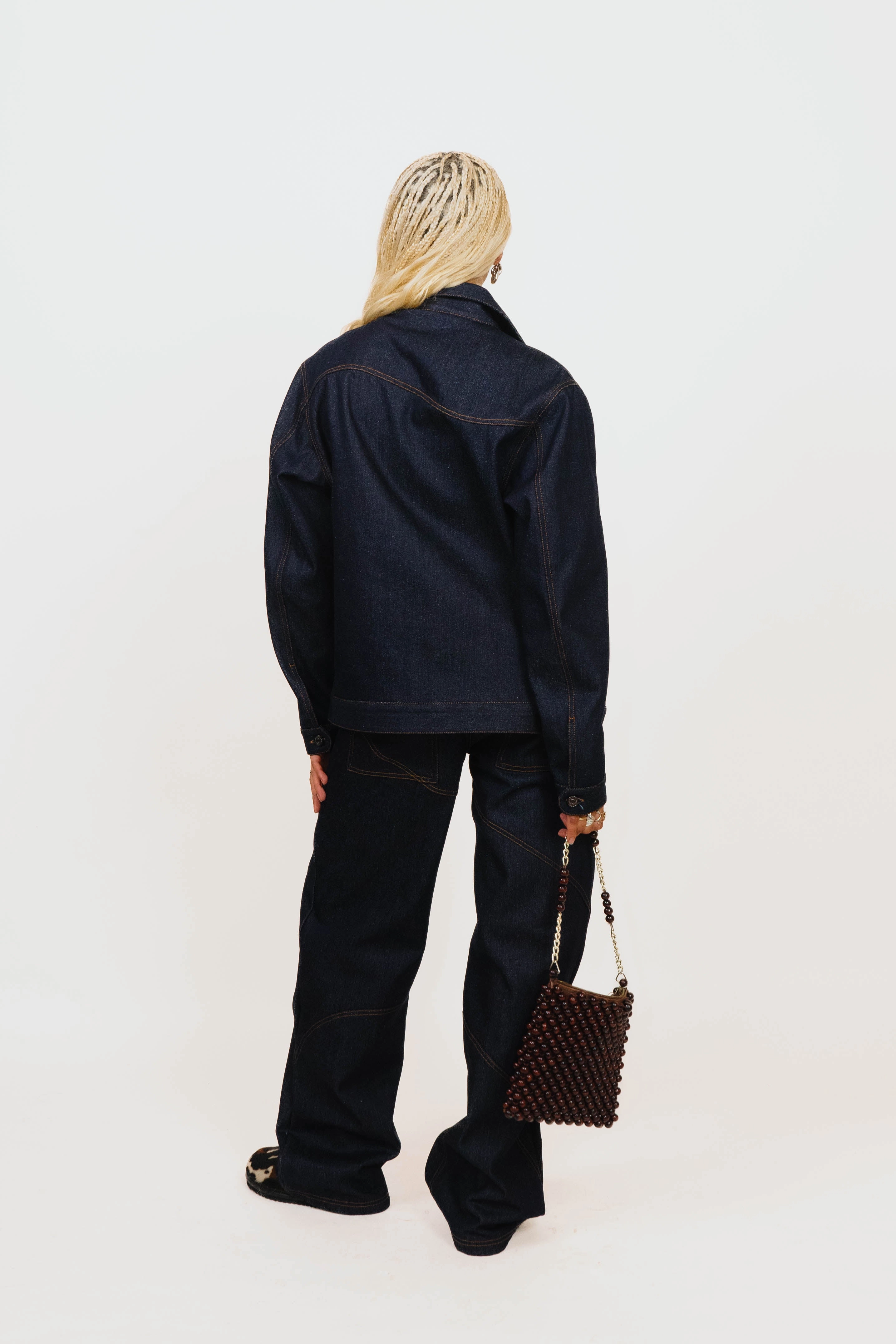 Wave Denim Flexible Fabric