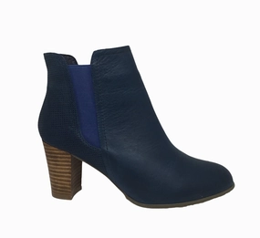 Christiano Bellaria Design CBD Zappa Blue Leather boot Ultimate Wear