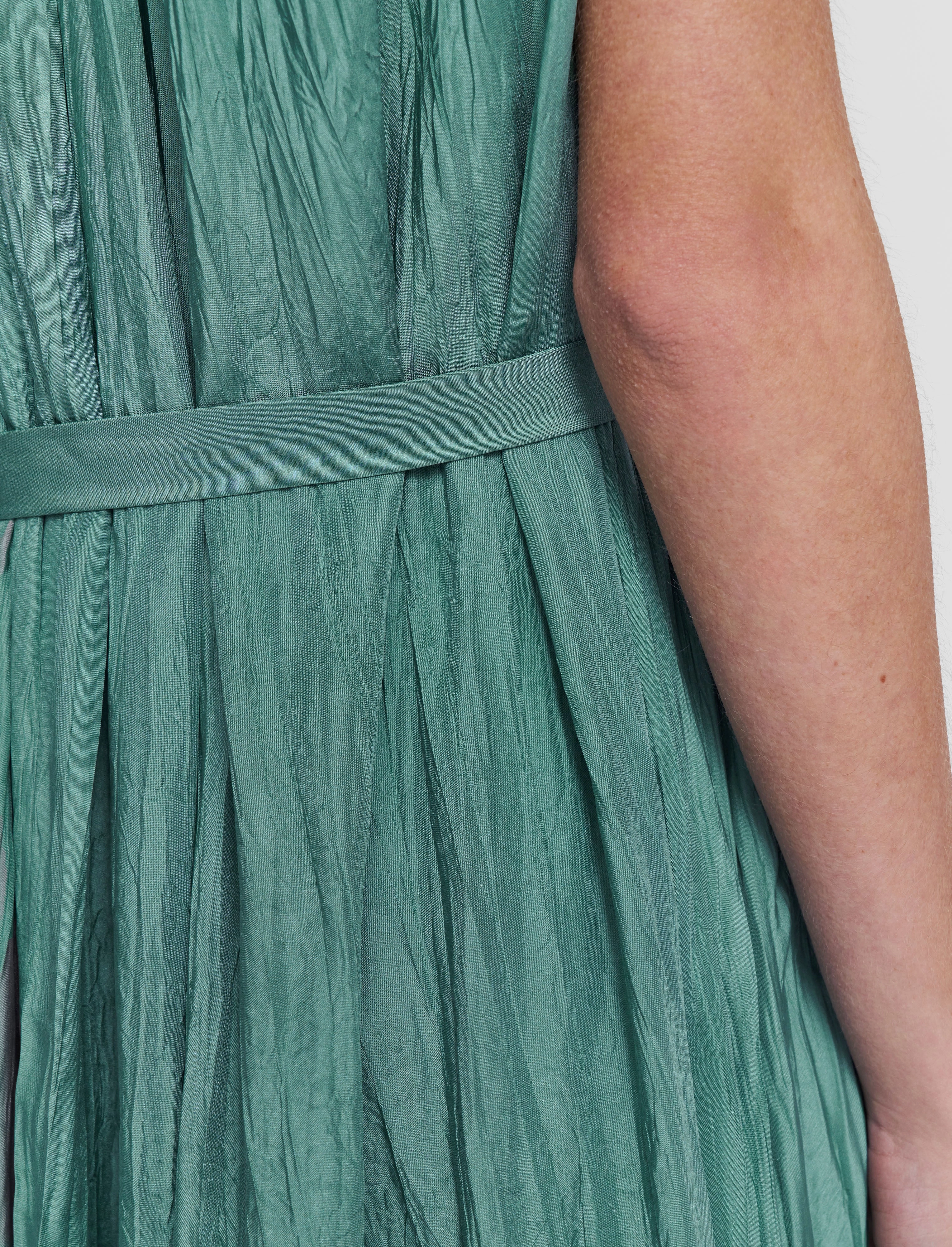 Martini Habotai Silk Dress Flowy Texture