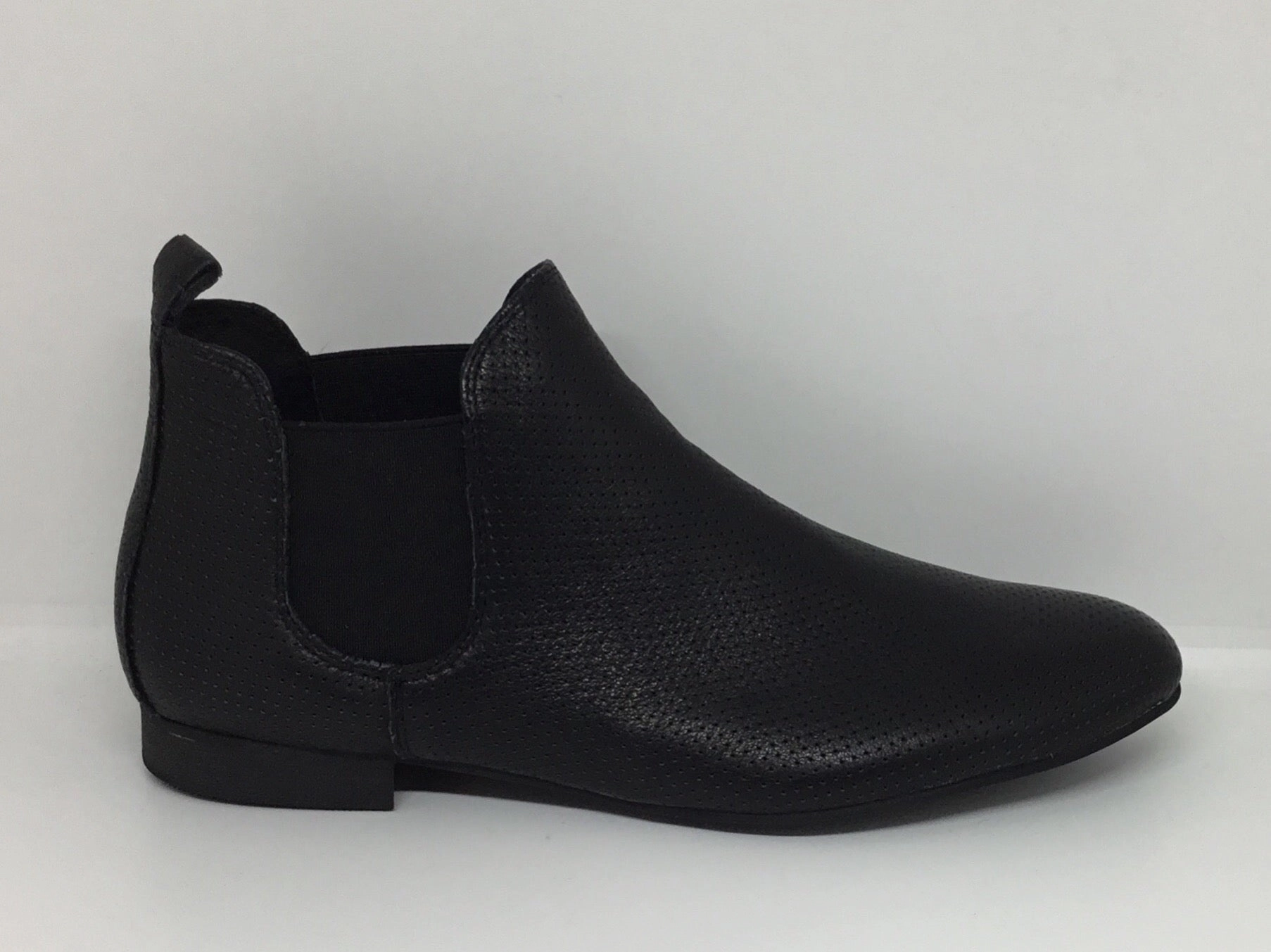 Noise Reducing Heel Django & Juliette Global Leather Ankle Boot ~ Black ~ Grey ~ Cognac ~ Red