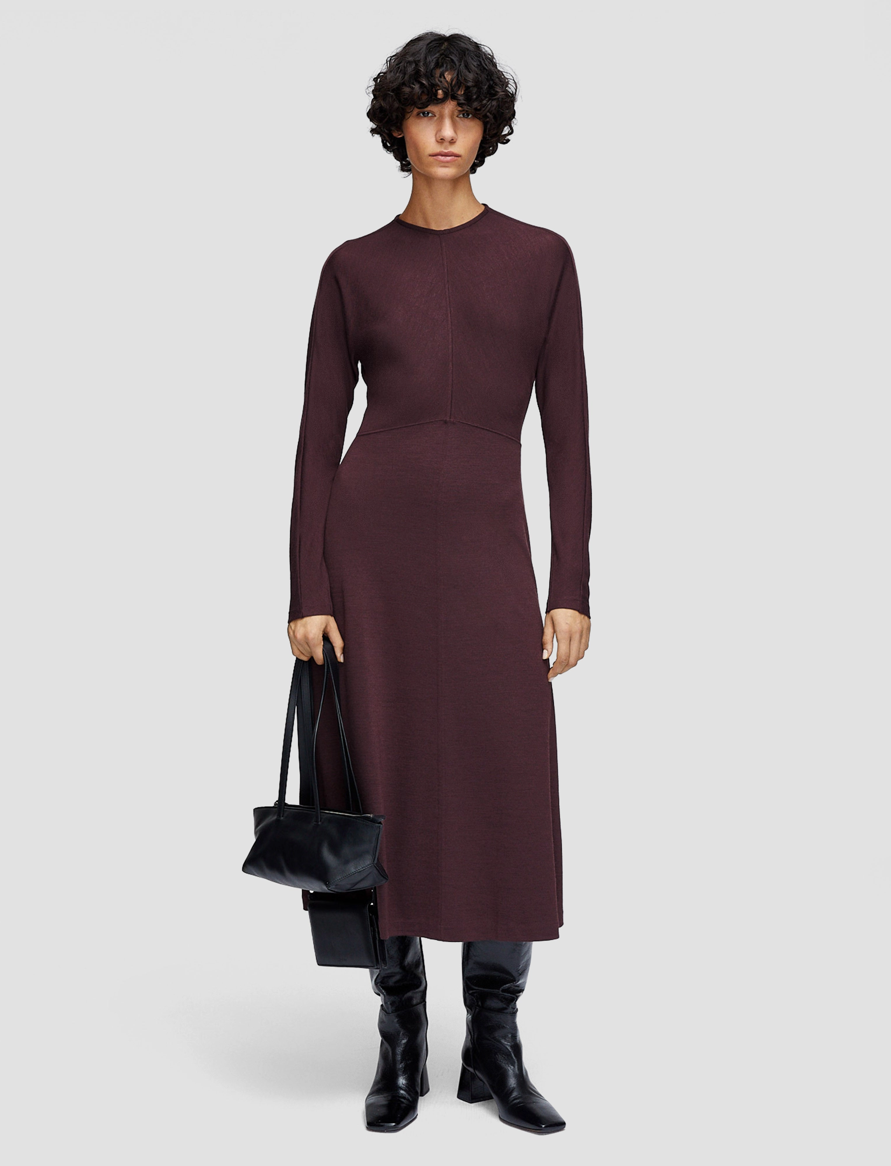 Wool Jersey Dress Light and Breezy Weekend Style
