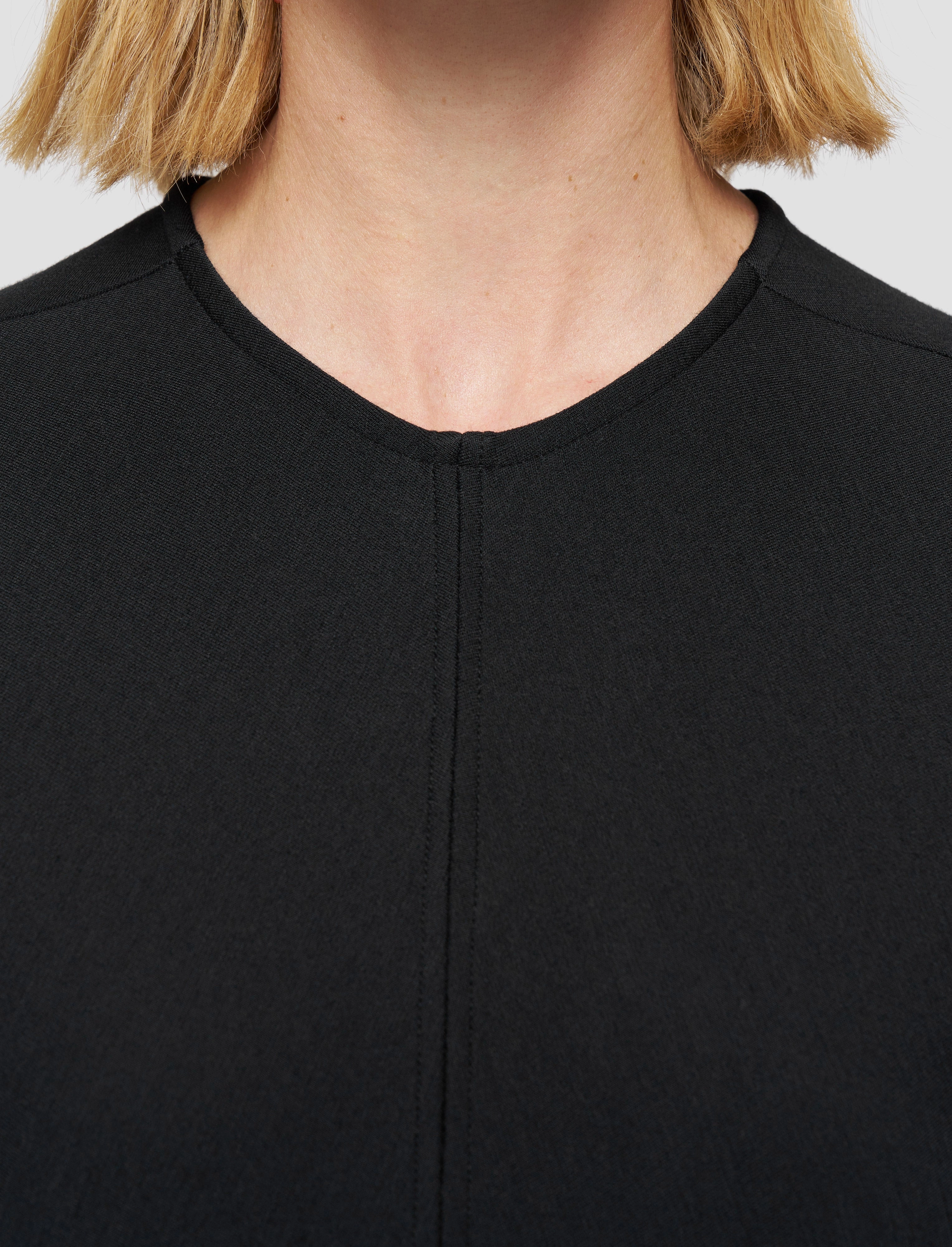 Wool Jersey Dress Easy and Effortless