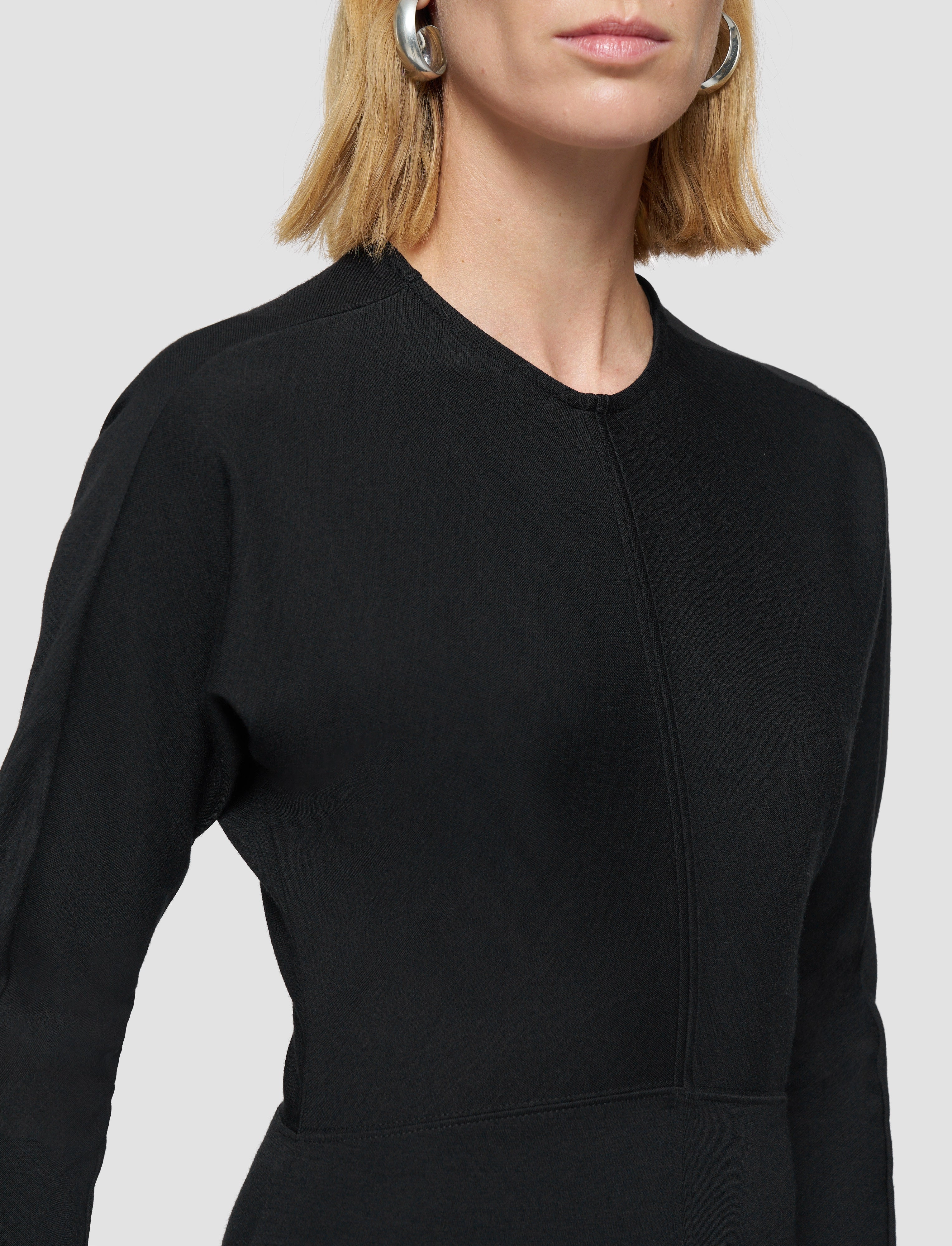 Wool Jersey Dress Comfy and Elegant