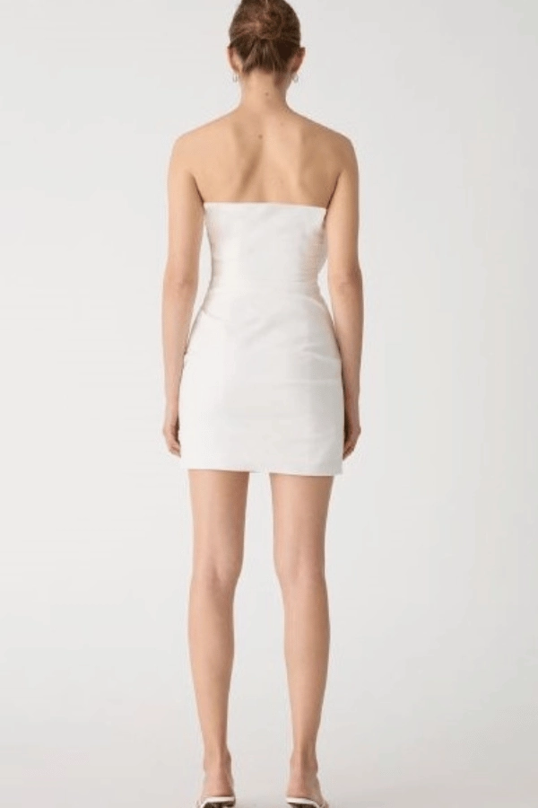 Calm Movement Mercedes Dress Ivory