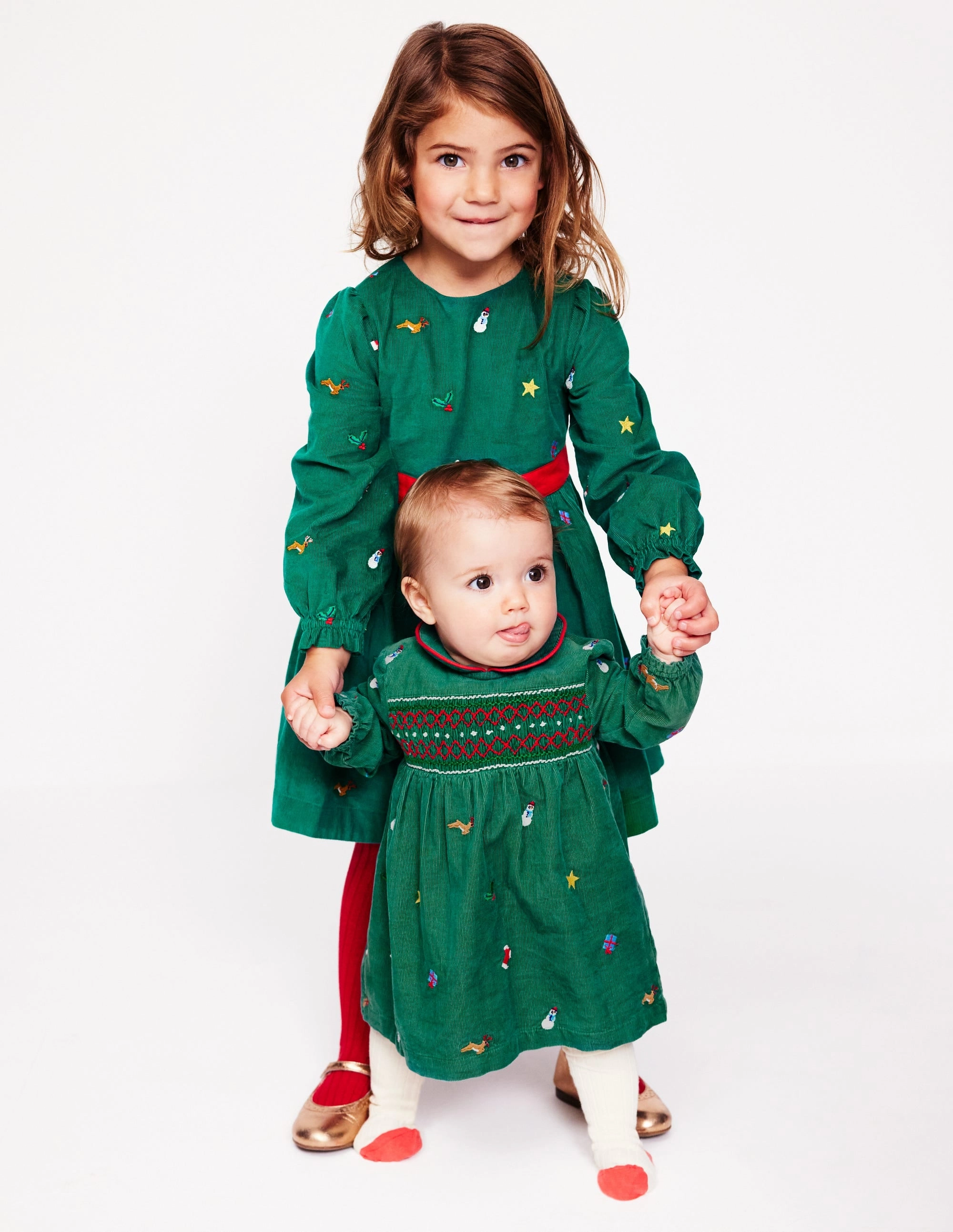 Mesh Soft Woven Party Dress-Jewel Green Embroidery