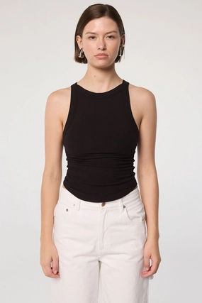 XIMENO TANK TOP Adjustable Hem Toggles