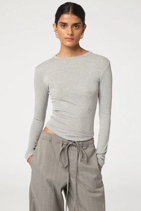 SIMON LONGSLEEVE TOP Built In Odor Control Oversized Silhouette