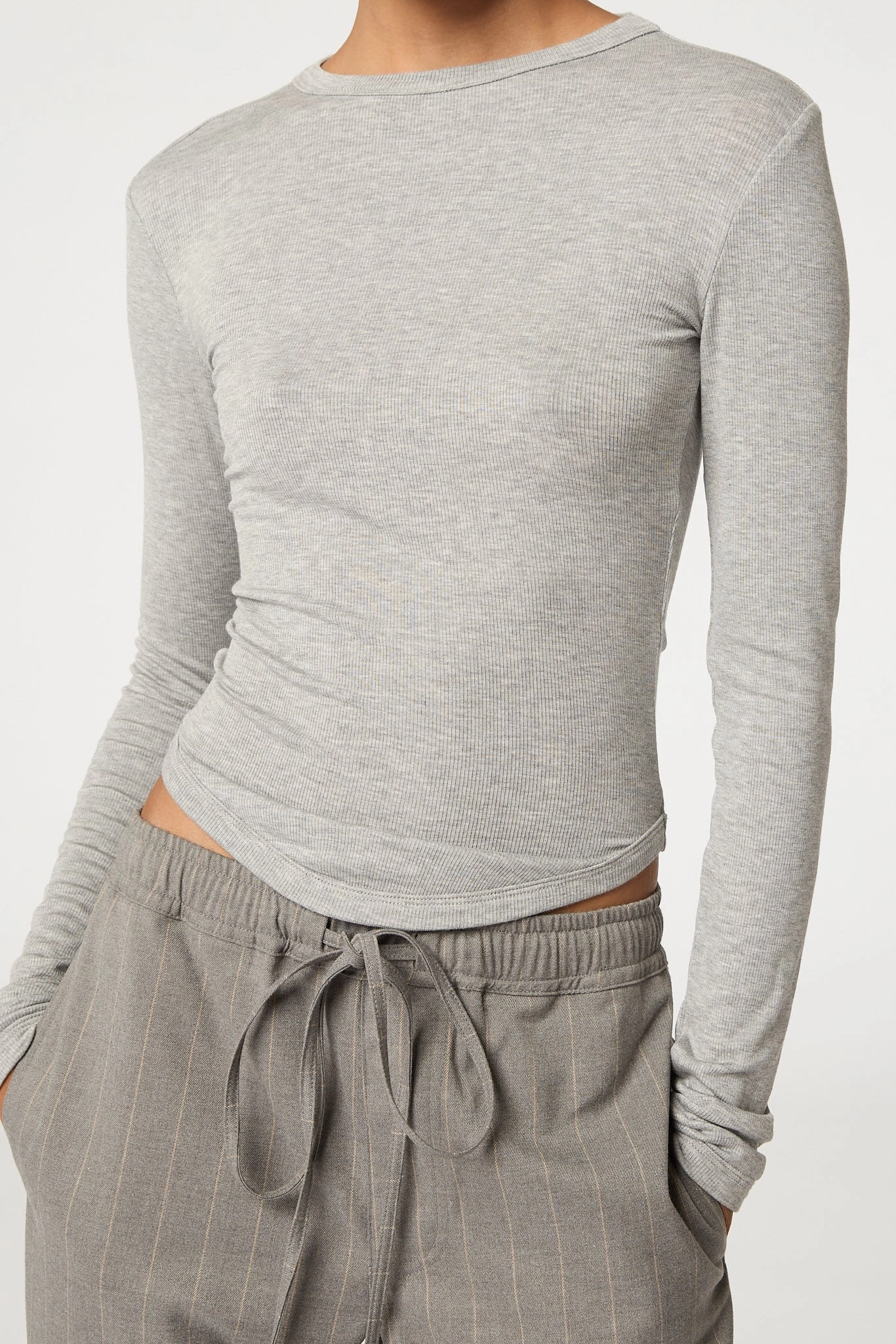 SIMON LONGSLEEVE TOP Flatlock Seams