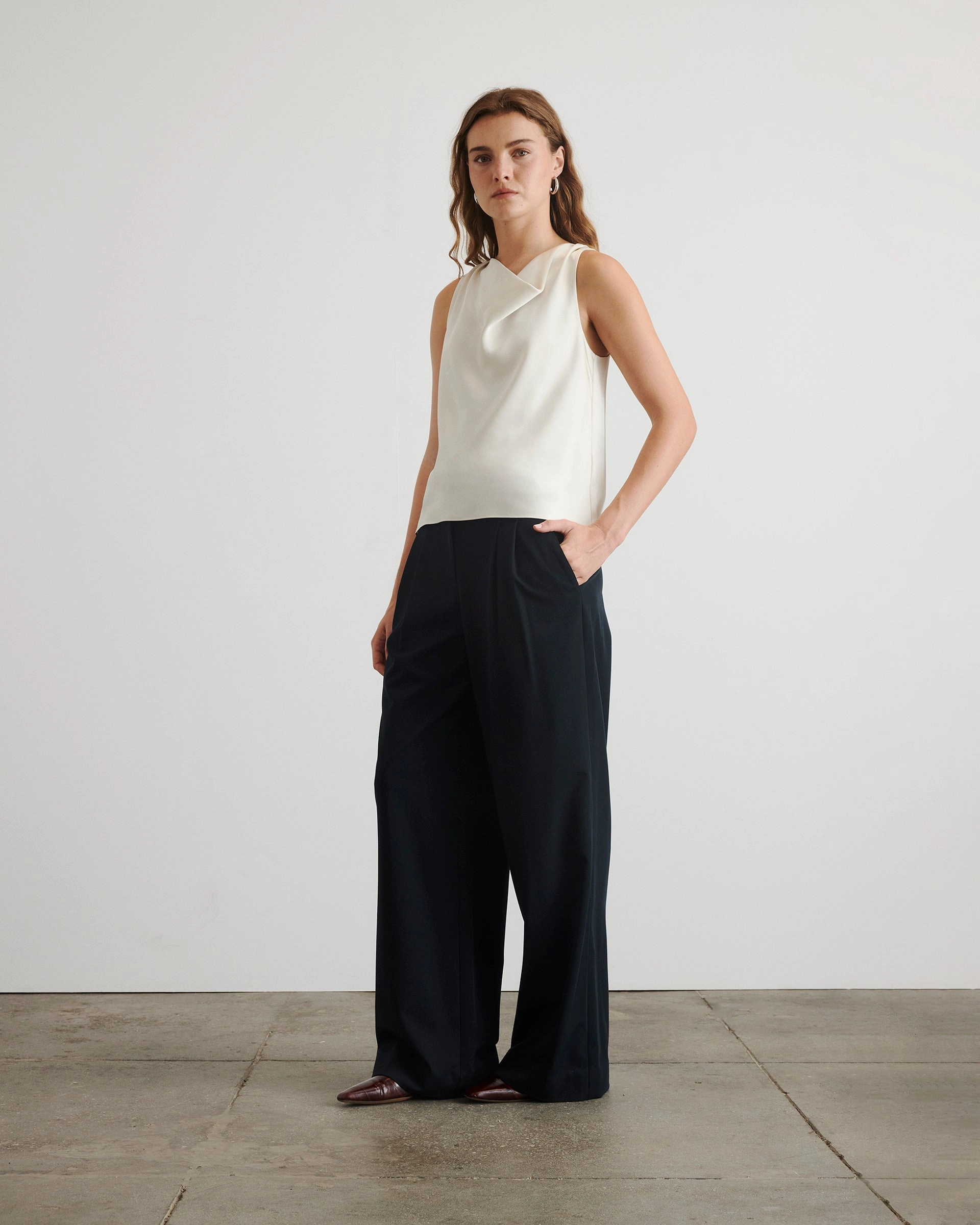 Adjustable drawstring Clorinda Top