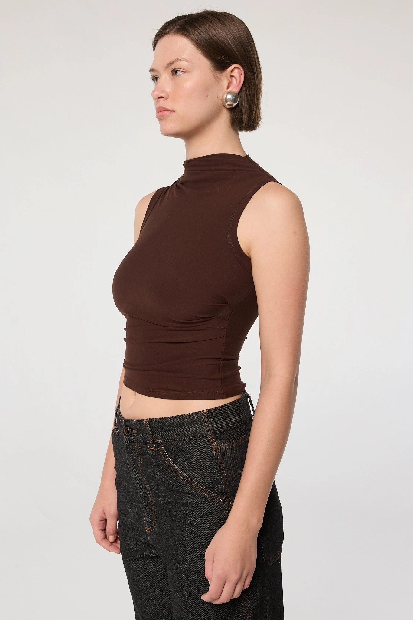 Modular Layering System Double Stitched Seams SELMA TANK TOP