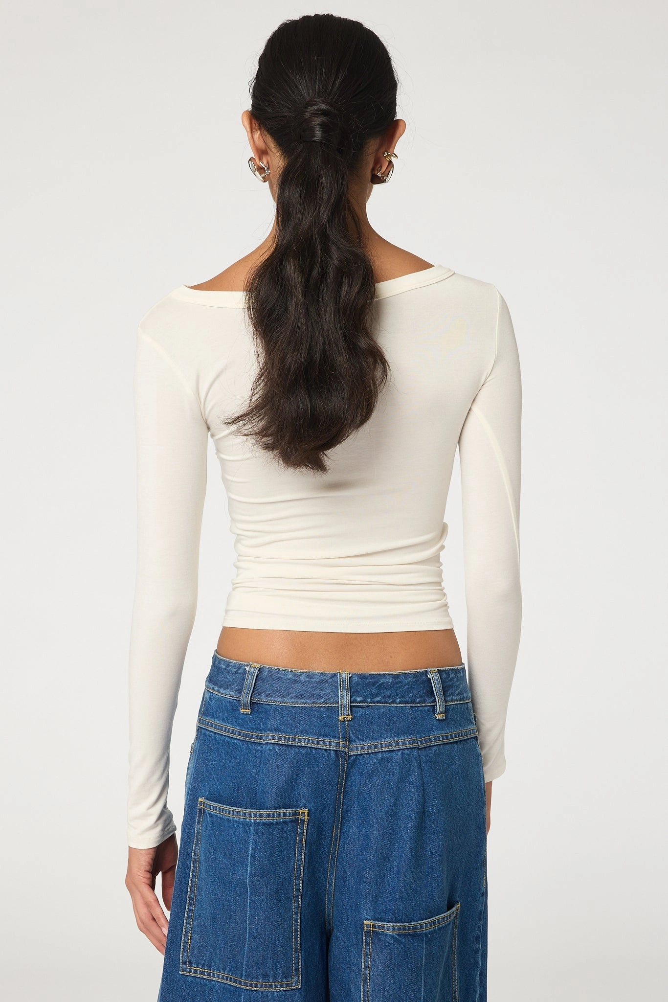 StaticResistant Material Garment Washed Finish ZOE TOP